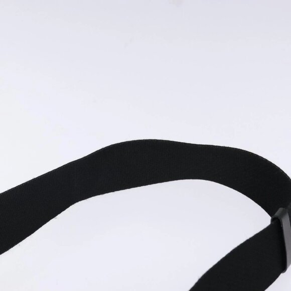 Christian Dior Trotter Canvas Shoulder Bag Black Silver Auth ep10805 - Picture 9 of 16